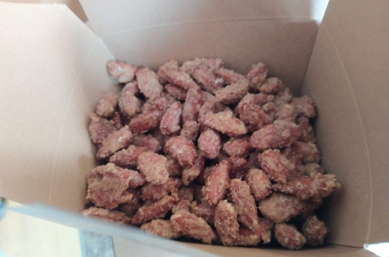 Cinnamon Candied Almonds