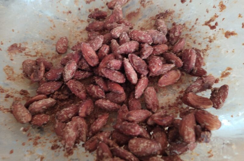 Maple Candied Almonds
