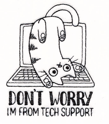 A cat on a computer

AI-generated content may be incorrect.
