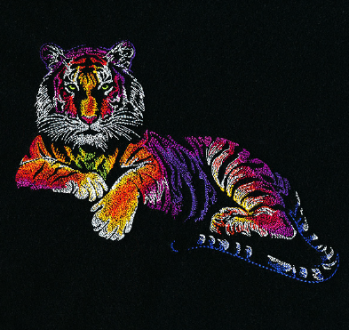 A colorful tiger on a black background

AI-generated content may be incorrect.