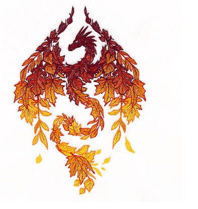 A dragon with leaves on it

AI-generated content may be incorrect.