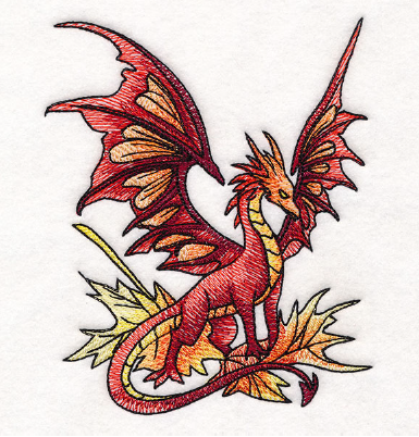 A red dragon with wings and wings

AI-generated content may be incorrect.